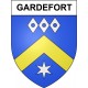 Gardefort 18 ville Stickers blason autocollant adhésif