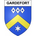 Gardefort 18 ville Stickers blason autocollant adhésif
