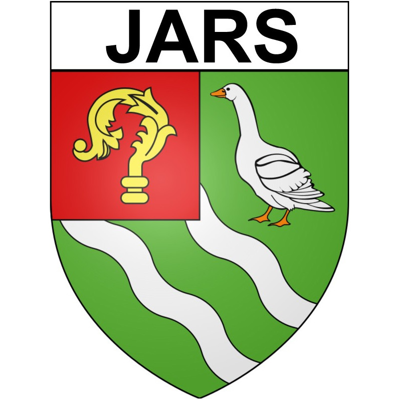 Jars 18 ville Stickers blason autocollant adhésif