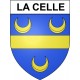 La Celle 18 ville Stickers blason autocollant adhésif