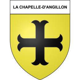 La Chapelle-d'Angillon 18 ville Stickers blason autocollant adhésif