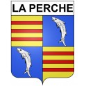 La Perche 18 ville Stickers blason autocollant adhésif