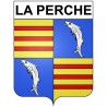 La Perche 18 ville Stickers blason autocollant adhésif