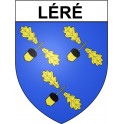 Léré 18 ville Stickers blason autocollant adhésif
