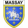 Massay 18 ville Stickers blason autocollant adhésif