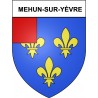 Mehun-sur-Yèvre 18 ville Stickers blason autocollant adhésif