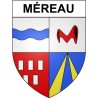 Méreau 18 ville Stickers blason autocollant adhésif
