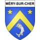 Méry-sur-Cher 18 ville Stickers blason autocollant adhésif