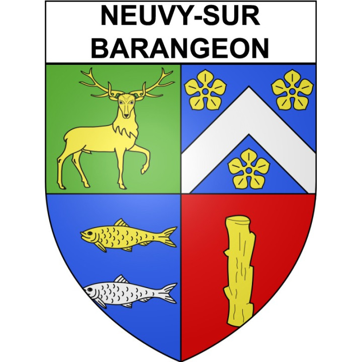 Stickers coat of arms Omps adhesive sticker
