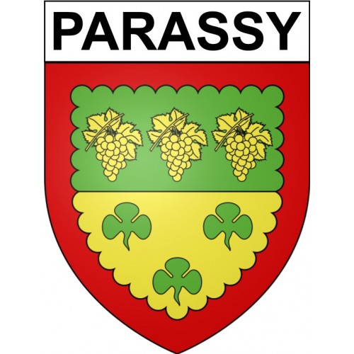 Pegatinas escudo de armas de Omps adhesivo de la etiqueta engomada