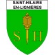Saint-Hilaire-en-Lignières 18 ville Stickers blason autocollant adhésif