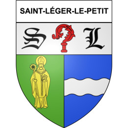 Saint-Léger-le-Petit 18 ville Stickers blason autocollant adhésif