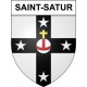 Saint-Satur 18 ville Stickers blason autocollant adhésif