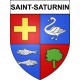 Saint-Saturnin 18 ville Stickers blason autocollant adhésif