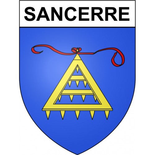 Sancerre 18 ville Stickers blason autocollant adhésif