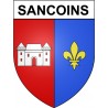Sancoins 18 ville Stickers blason autocollant adhésif