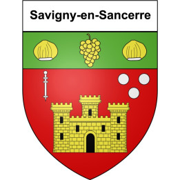 Savigny-en-Sancerre 18 ville Stickers blason autocollant adhésif