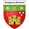 Savigny-en-Sancerre 18 ville Stickers blason autocollant adhésif