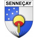 Pegatinas escudo de armas de Omps adhesivo de la etiqueta engomada