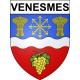 Venesmes 18 ville Stickers blason autocollant adhésif