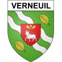 Omps Sticker wappen, gelsenkirchen, augsburg, klebender aufkleber