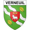 Omps Sticker wappen, gelsenkirchen, augsburg, klebender aufkleber