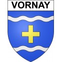 Omps Sticker wappen, gelsenkirchen, augsburg, klebender aufkleber
