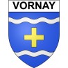 Vornay 18 ville Stickers blason autocollant adhésif
