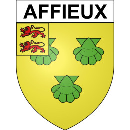 Affieux 19 ville Stickers blason autocollant adhésif