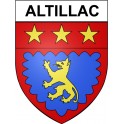 Altillac 19 ville Stickers blason autocollant adhésif