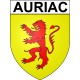Auriac 19 ville Stickers blason autocollant adhésif