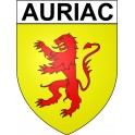 Auriac 19 ville Stickers blason autocollant adhésif
