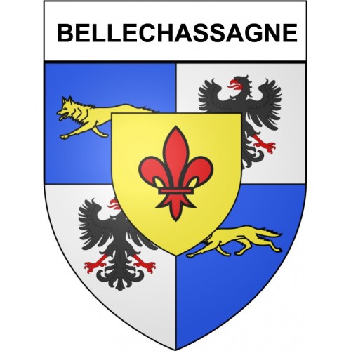 Pegatinas escudo de armas de Omps adhesivo de la etiqueta engomada