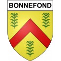 Bonnefond 19 ville Stickers blason autocollant adhésif