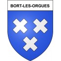 Bort-les-Orgues 19 ville Stickers blason autocollant adhésif