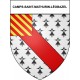 Adesivi stemma Camps-Saint-Mathurin-Léobazel adesivo
