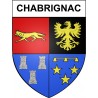 Chabrignac 19 ville Stickers blason autocollant adhésif