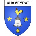 Chameyrat 19 ville Stickers blason autocollant adhésif