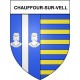 Chauffour-sur-Vell 19 ville Stickers blason autocollant adhésif