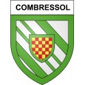 Combressol 19 ville Stickers blason autocollant adhésif