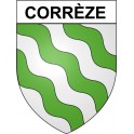 Corrèze 19 ville Stickers blason autocollant adhésif
