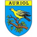 Stickers coat of arms Auriol adhesive sticker