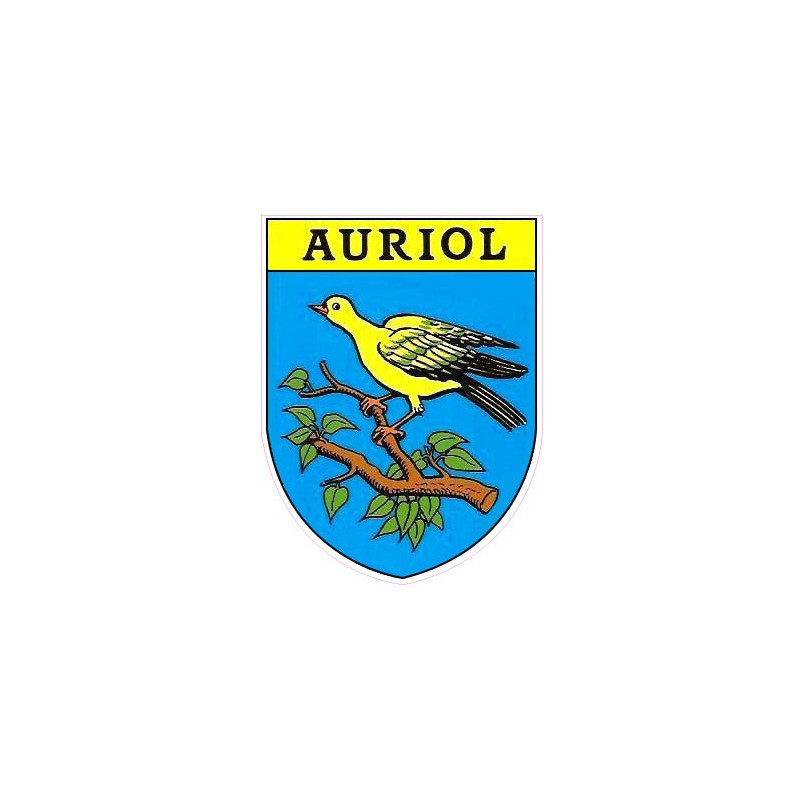Auriol Sticker wappen, gelsenkirchen, augsburg, klebender aufkleber