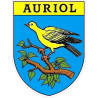 Stickers coat of arms Auriol adhesive sticker