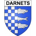 Darnets 19 ville Stickers blason autocollant adhésif
