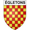 égletons 19 ville Stickers blason autocollant adhésif