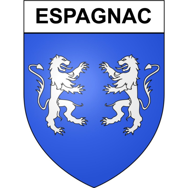 Pegatinas escudo de armas de Omps adhesivo de la etiqueta engomada