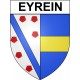 Eyrein 19 ville Stickers blason autocollant adhésif