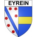 Eyrein 19 ville Stickers blason autocollant adhésif