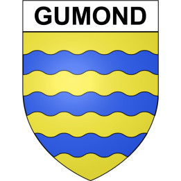 Gumond 19 ville Stickers blason autocollant adhésif